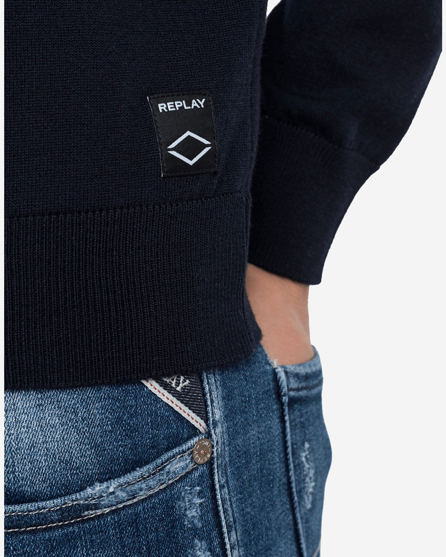 Crewneck Sweater In Merino Wool