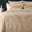 Christy Fairfield Jacquard Duvet Cover Gold
