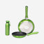 Tognana Pans Set 2Pc Shiny Green Grancuci