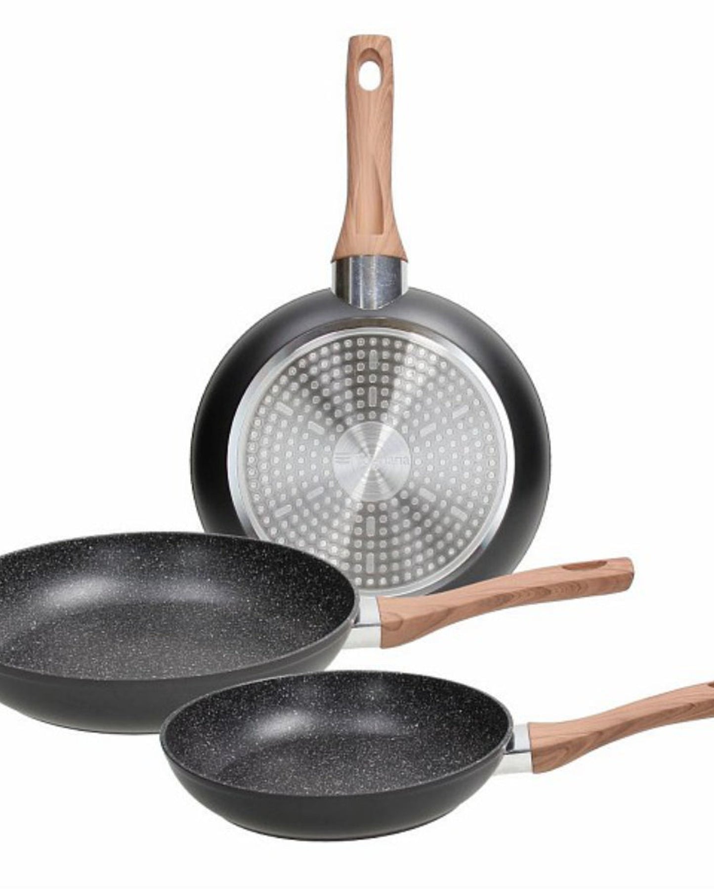 Tognana Frying Pan Set 3Pc Grancucina Great Stone
