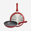 Tognana Frying Pan Set 2Pc Red Stone Marble