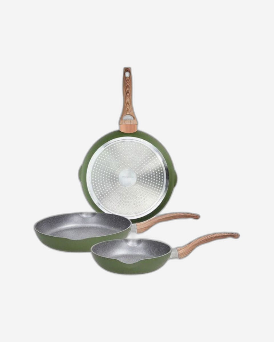 Tognana Jungle 3-Piece Frying Pan Set – 20/24/28 cm