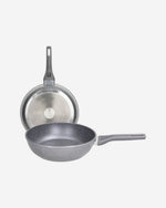 Tognana Grancuci 2 Pans Set, 24 28 Cm Diameter
