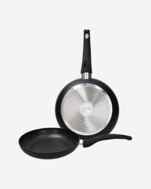 Tognana Rock in Black Frying Pan Set – 2 pcs (26 cm + 30 cm)
