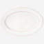 Shallow ISLA Oval Platter 36 cm Large White Serving Platter
