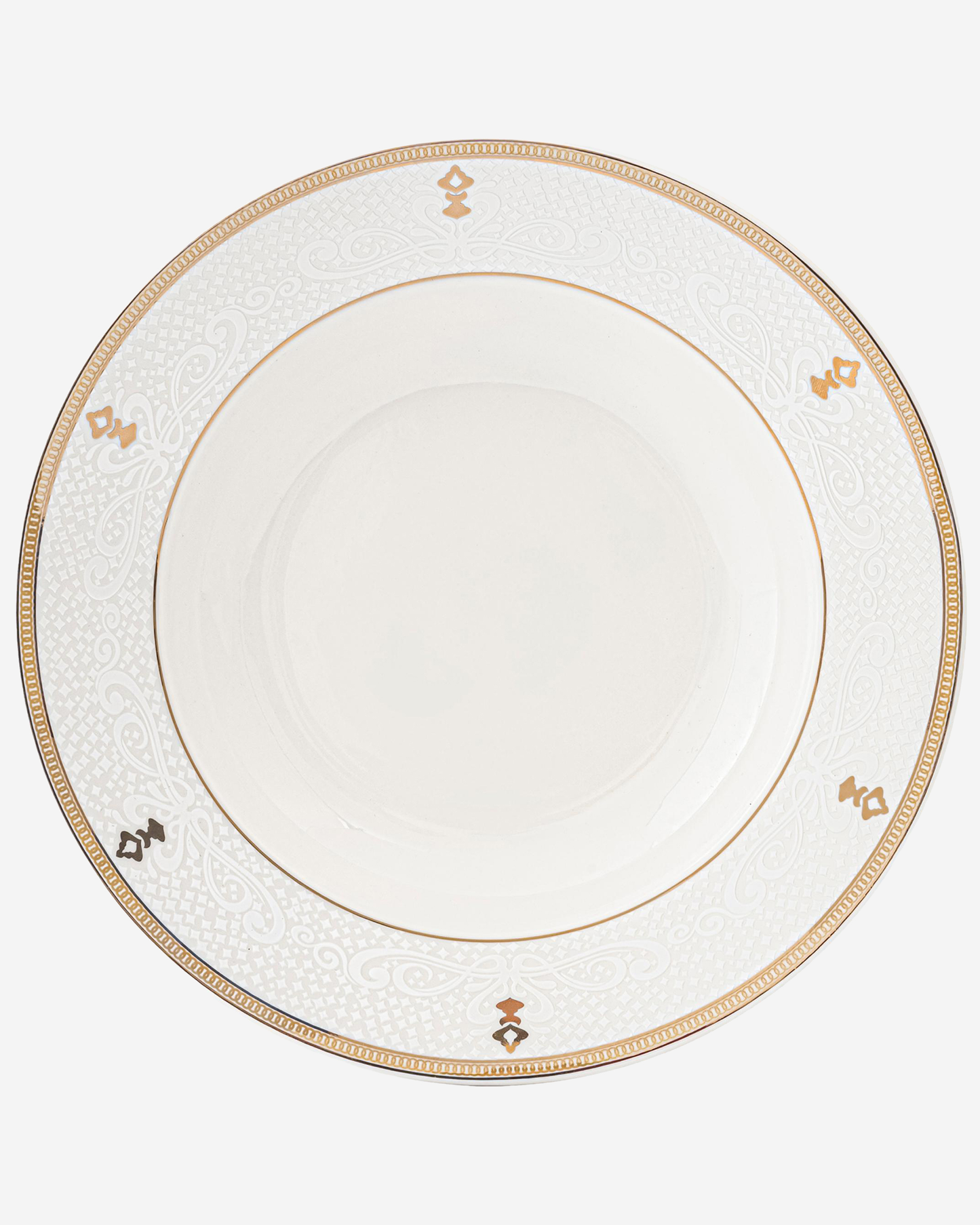 Shallow ZAYA Soup Plate 22 cm Elegant White