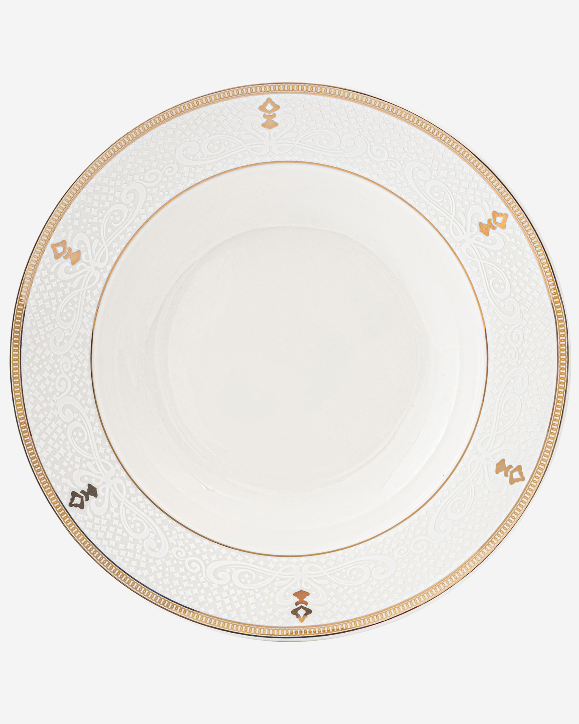 Shallow ZAYA Soup Plate 22 cm Elegant White