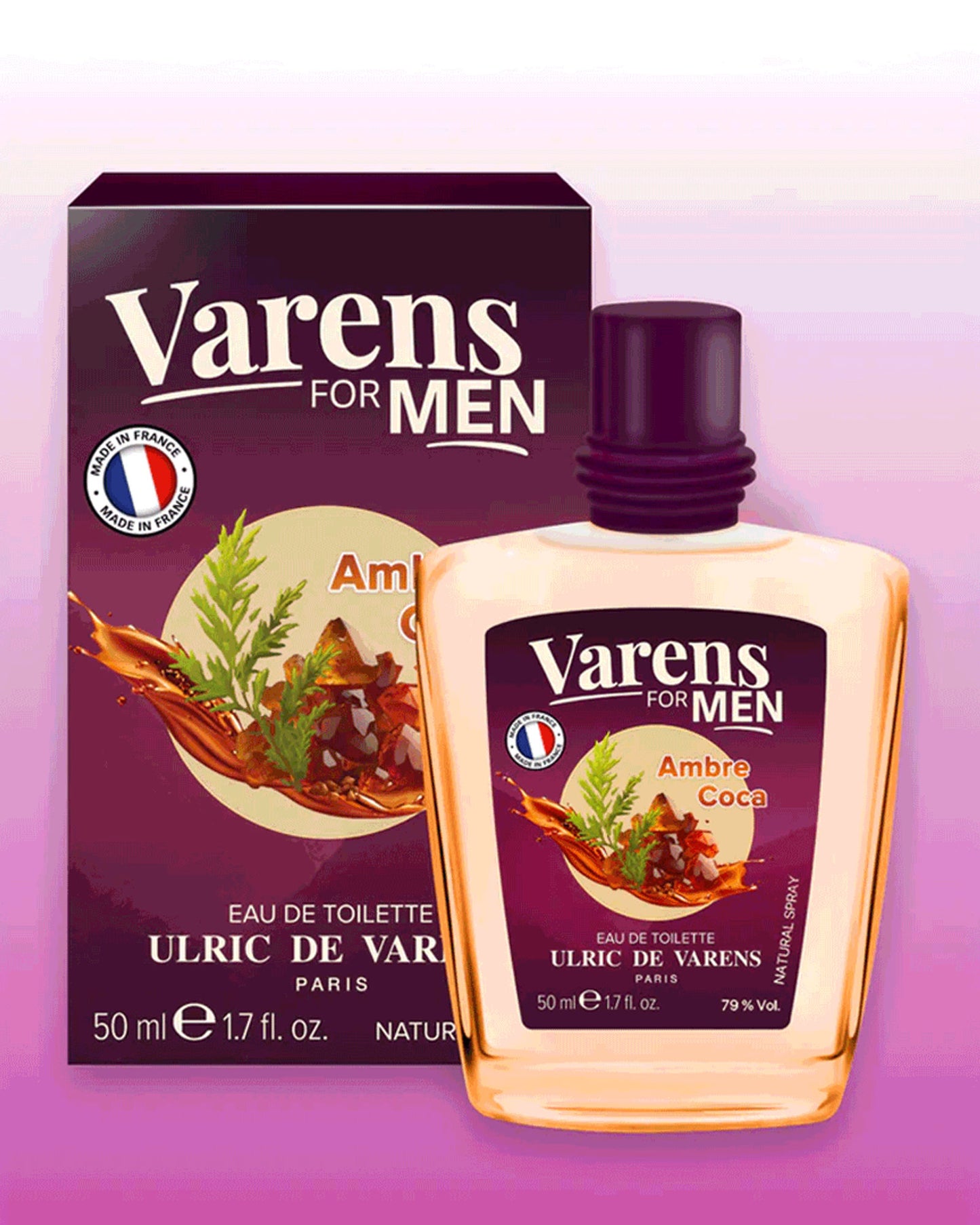 Ulric De Varens for Men Ambre Coca EDT 100ml
