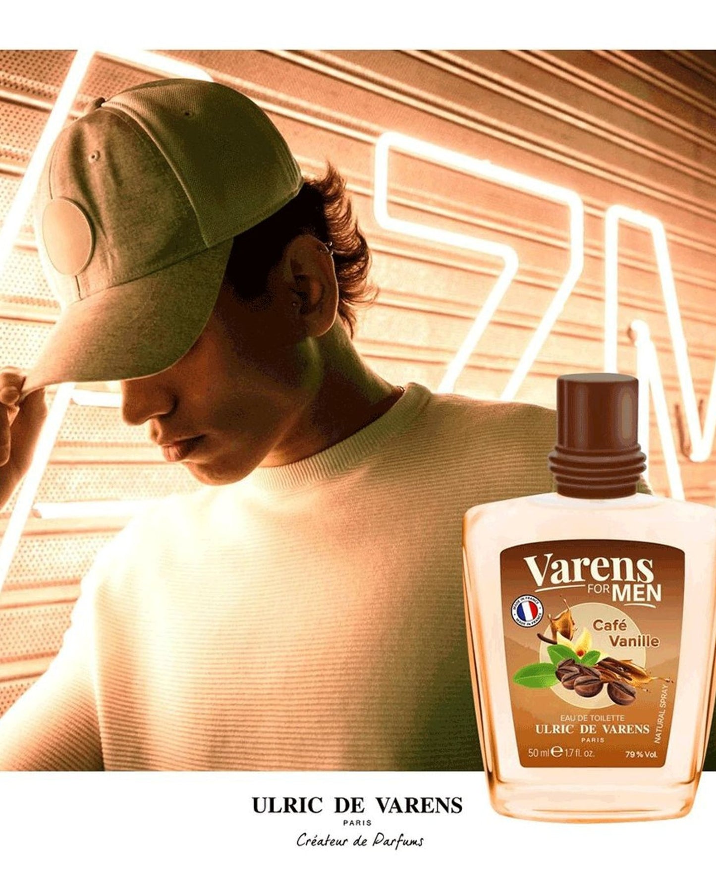 Ulric De Varens for Men Cafe Vanille EDT 100ml