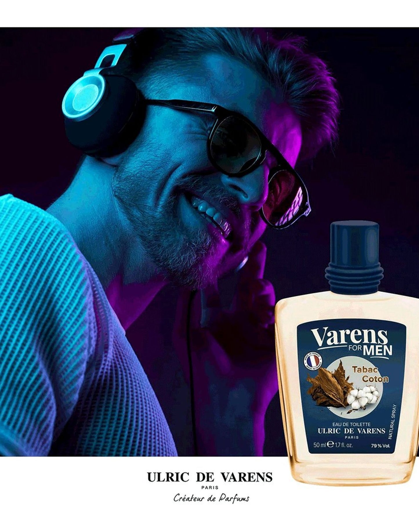 Ulric De Varens for Men Tabac Coton EDT 100ml