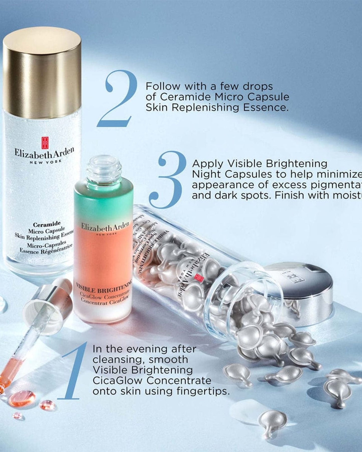 Elizabeth Arden Visible Brightening  Spot Correcting Night  60 Capsules