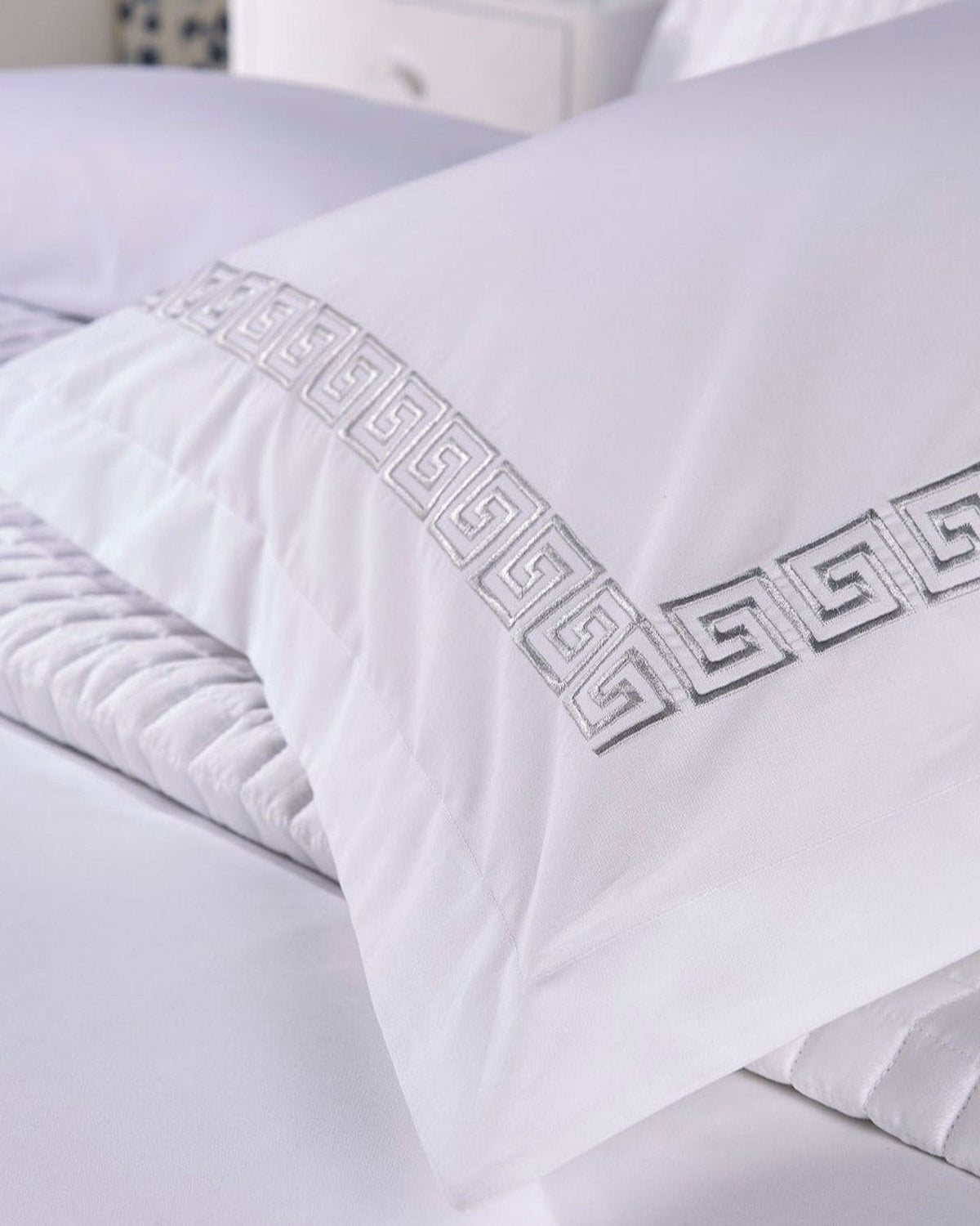 Christy Verina Duvet Cover Set Silver