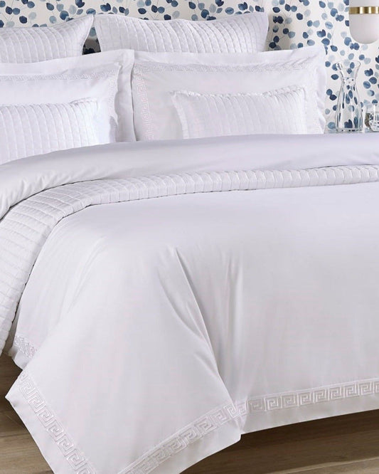Christy "Verina" Duvet Cover Sets with White Embroidery