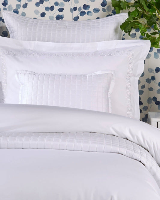 Christy "Verina" Duvet Cover Sets with White Embroidery