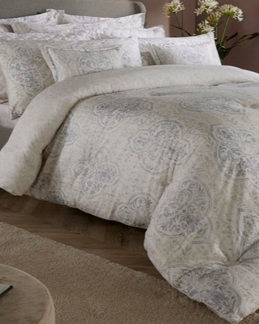 Christy "Verona" Duvet Cover Sets in Neutral