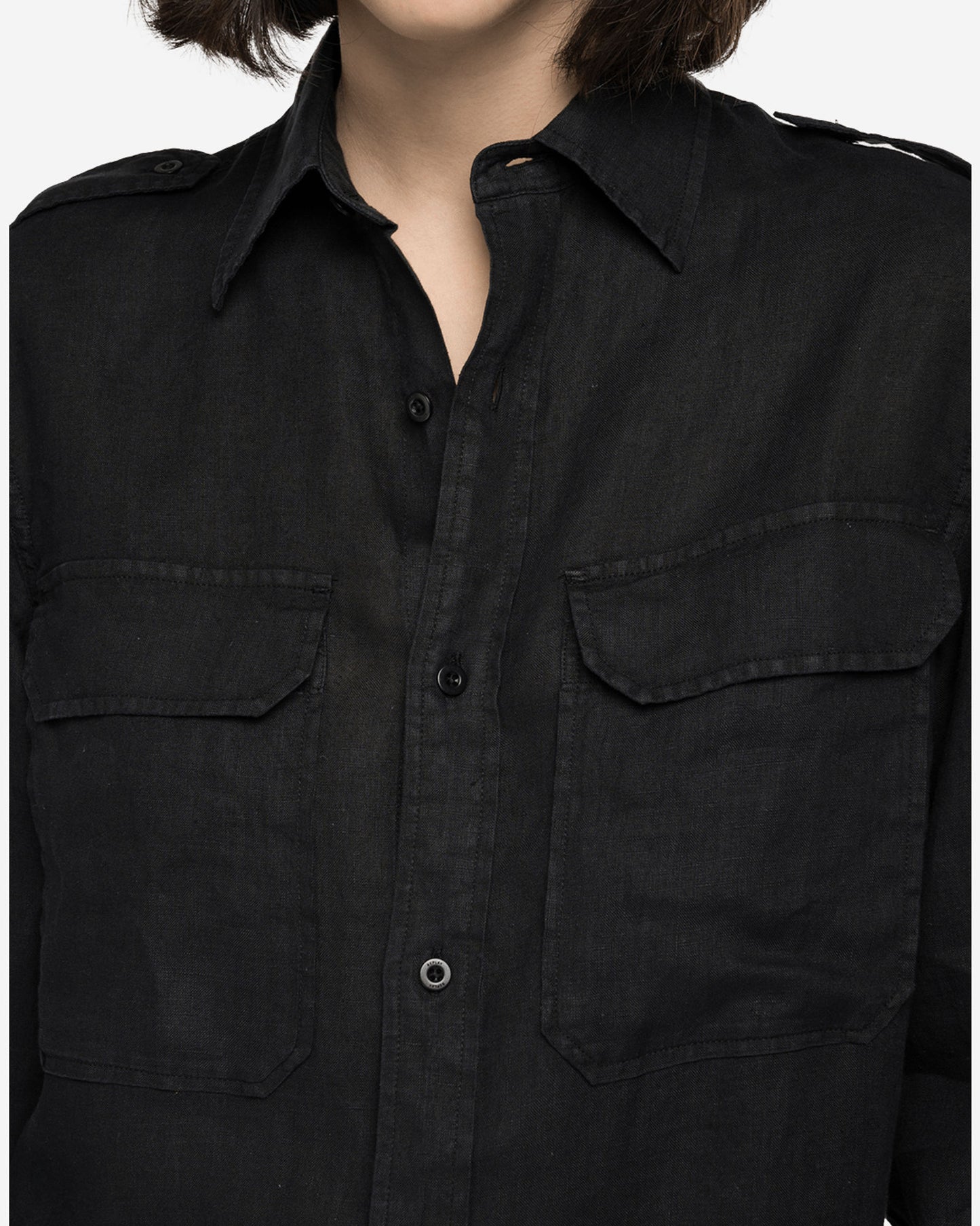 Essential Boy Fit Shirt In Linen