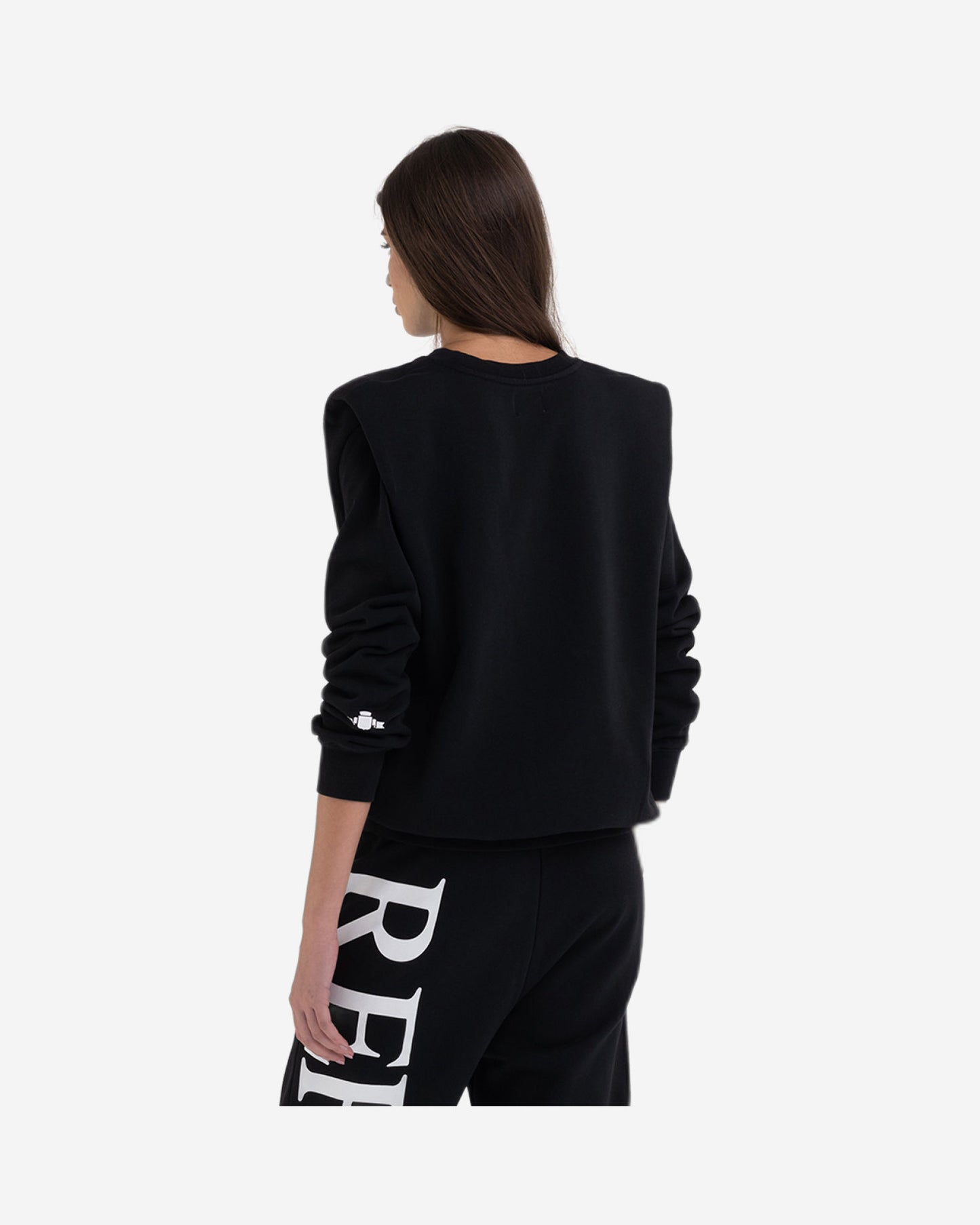Boxy Fit Sweatshirt With Print