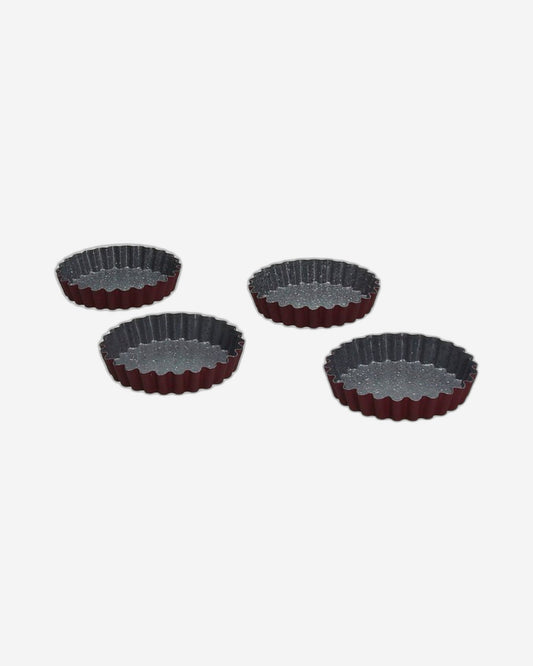 Tognana Set 4 Tarts Moulds Cherry Sweet Cherry