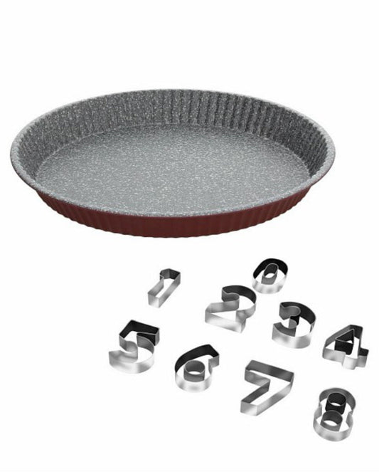 Tognana Quiche Dish Cm26+10 Numbers Cherry Sweet Cherry