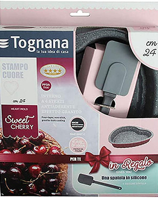 Tognana Heart Set + Spatula Cherry Sweet
