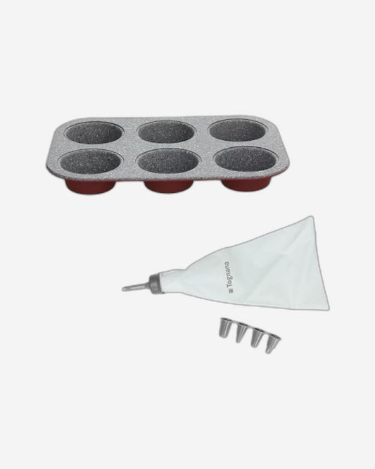 Tognana Muffin Set + Bag + Nozzles Cherry Sweet