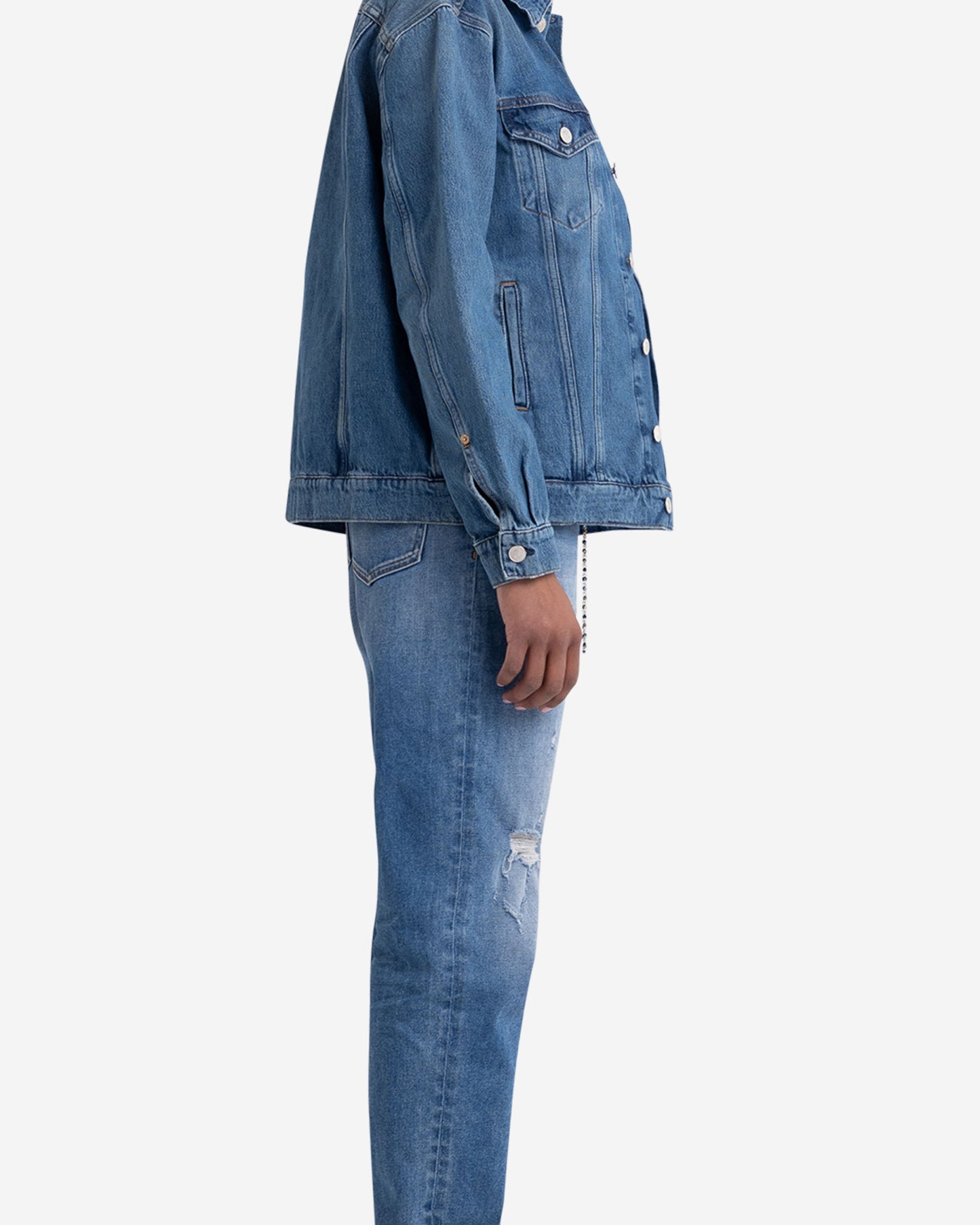 Rose Label Recycled Denim Jacket