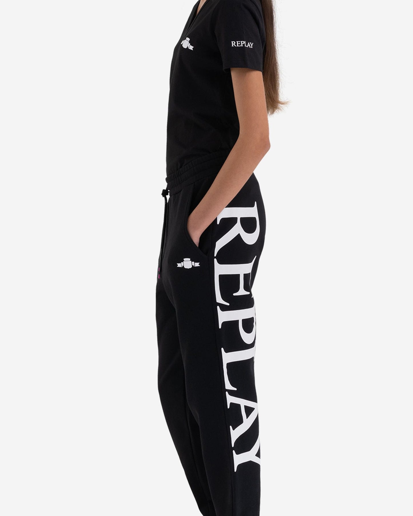 Boy Fit Jogger Trousers With Archive Logo
