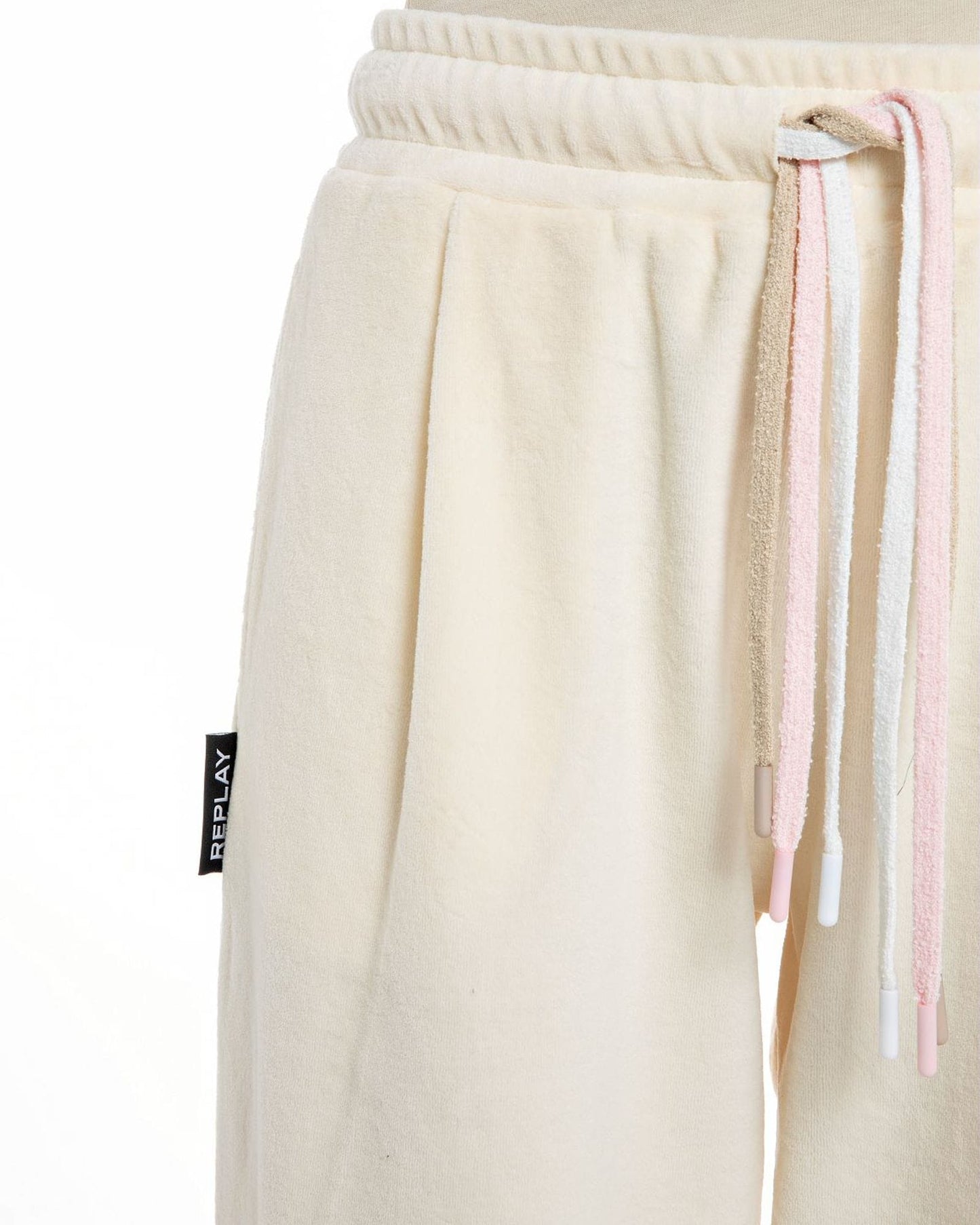 Straight Fit Jogger Trousers In Chenille