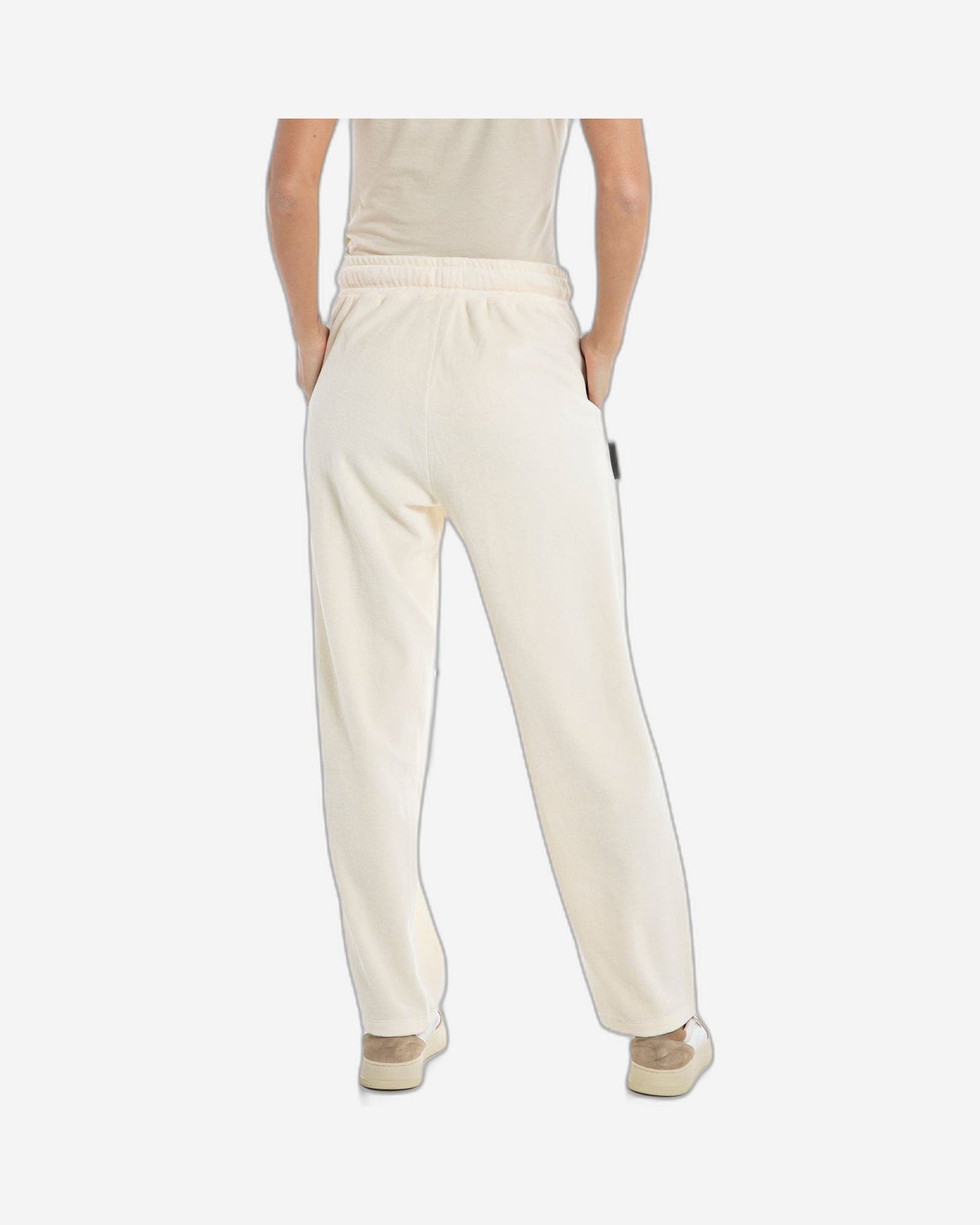 Straight Fit Jogger Trousers In Chenille