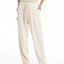 Straight Fit Jogger Trousers In Chenille