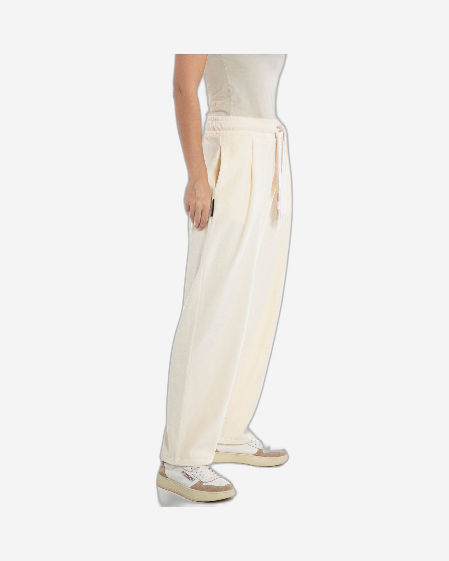 Straight Fit Jogger Trousers In Chenille
