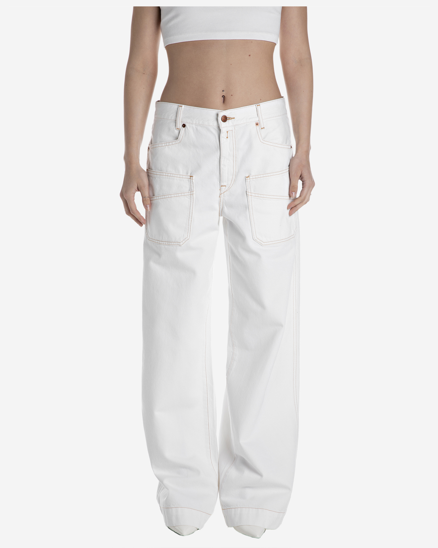 Replay Jeans With Front Pockets