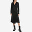 Long Shirt-Dress In Viscose Satin
