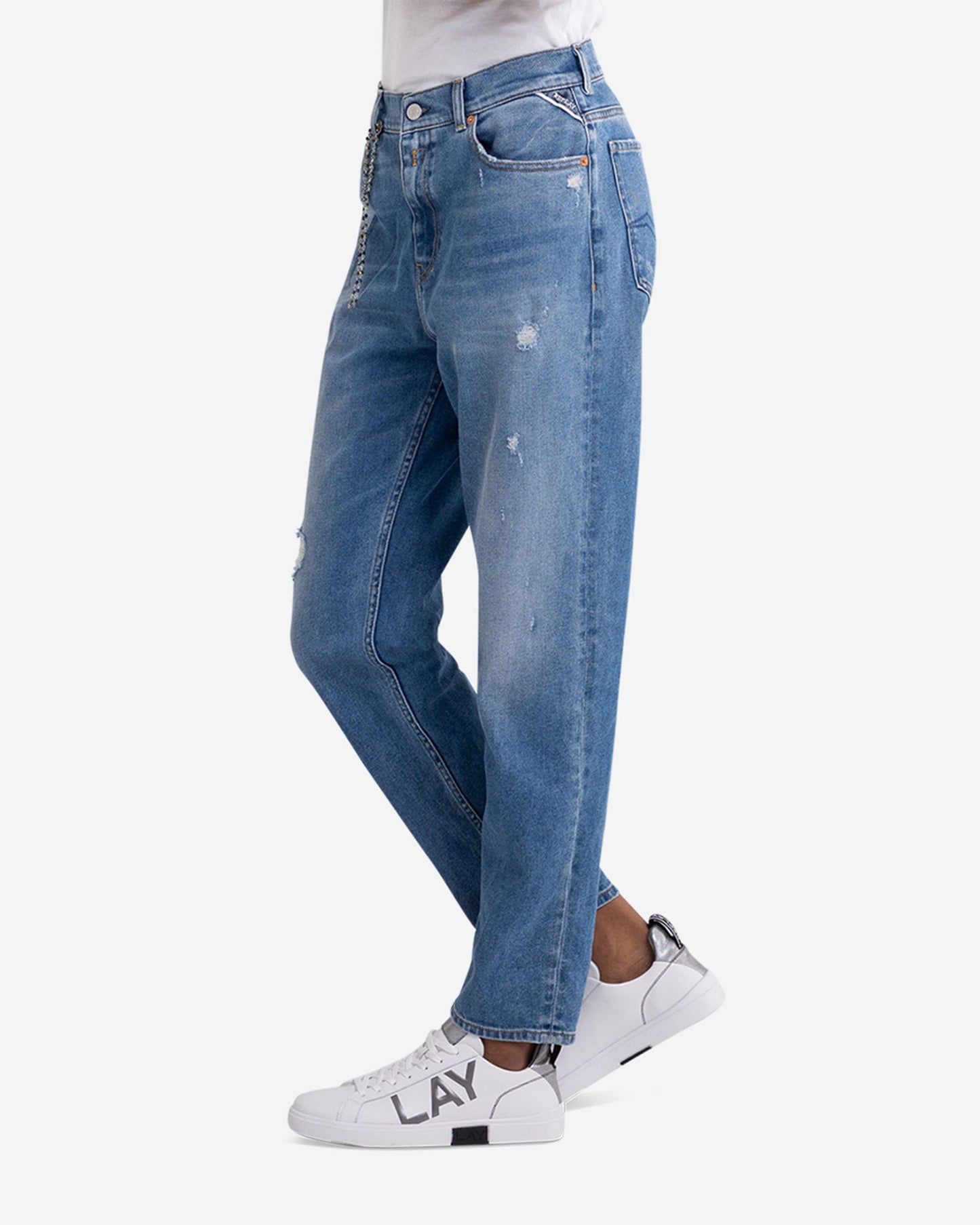Rose Label Tapered Fit Kiley Jeans