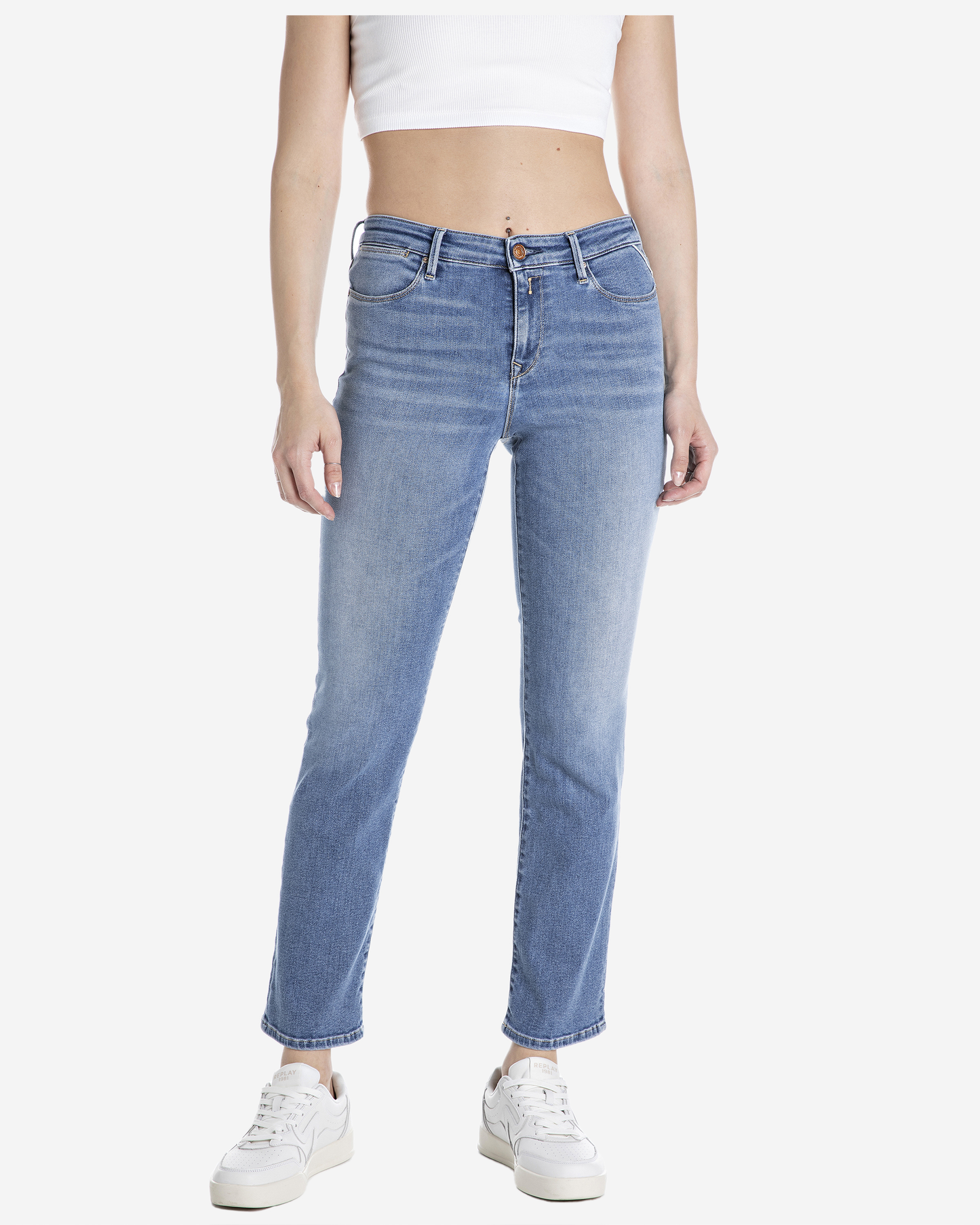 Replay Zolie Straight-Fit Jeans