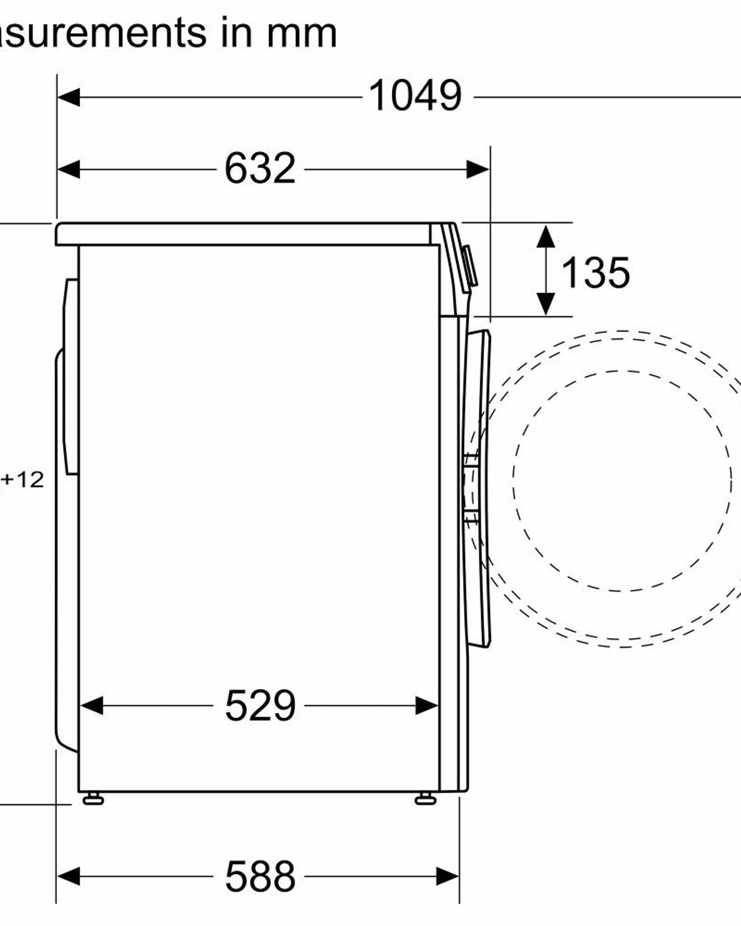 Bosch Series 4 Freestanding Front Load Washing Machine 9kg