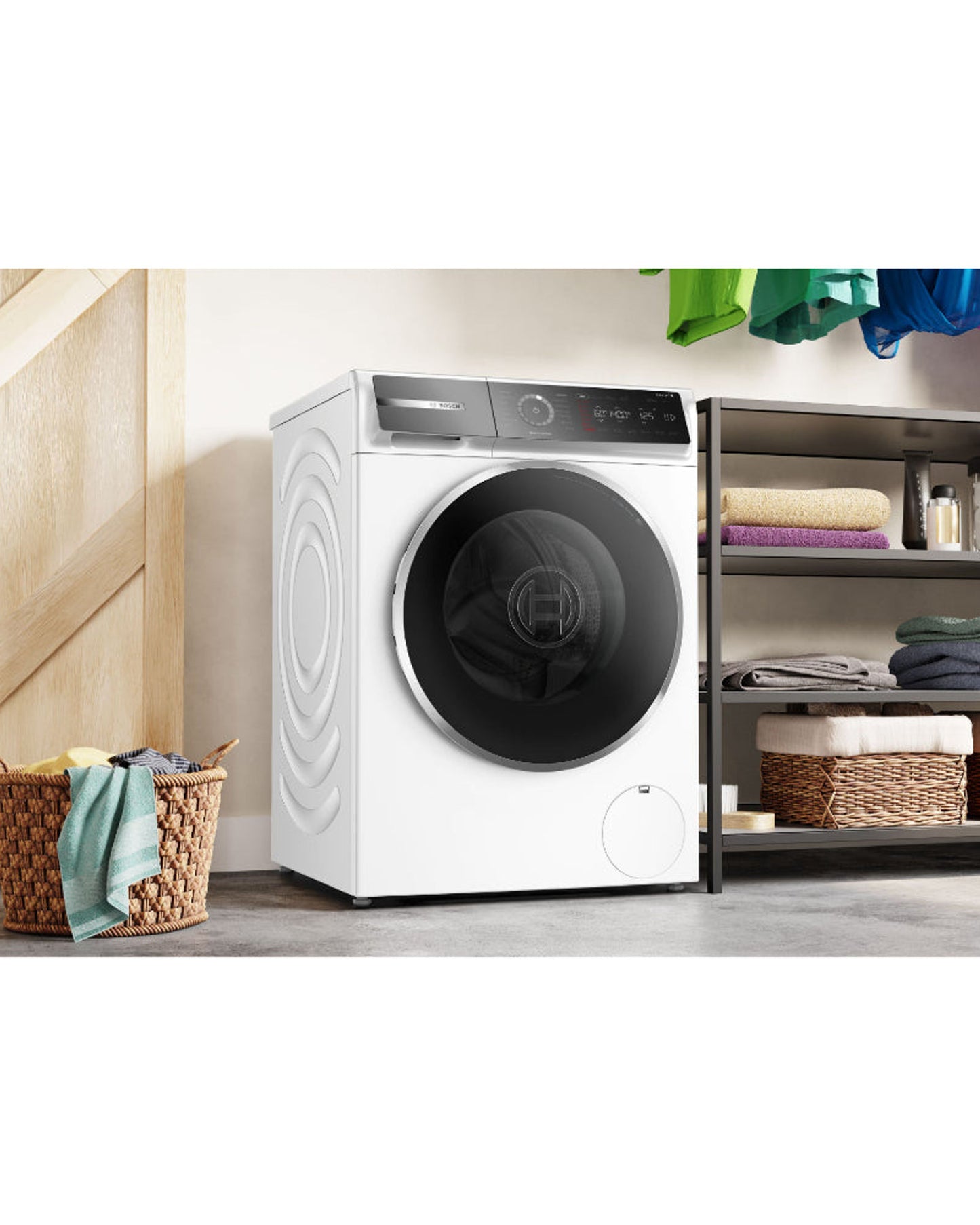 Bosch Series 8 Freestanding Front Load Washing Machine 9kg
