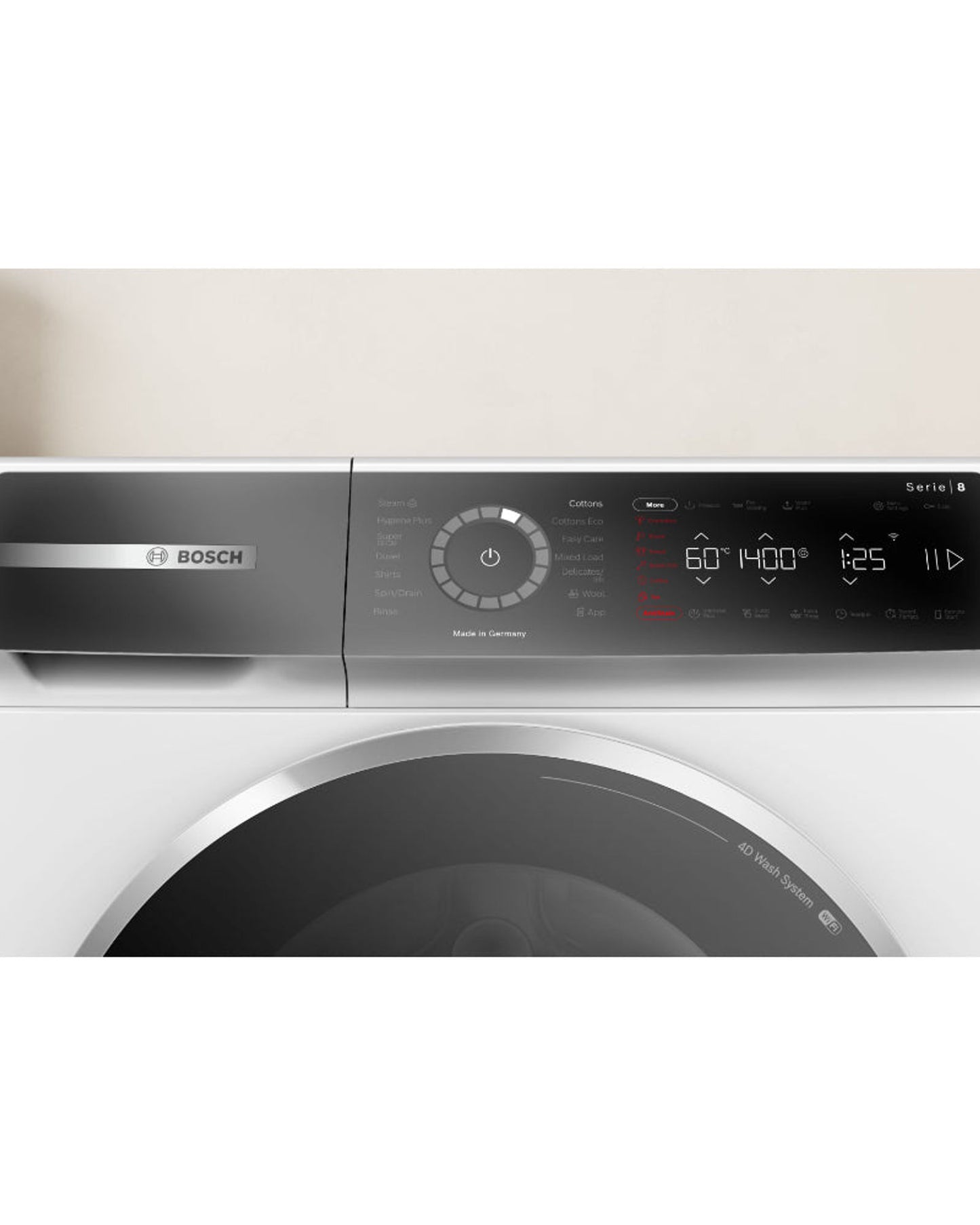 Bosch Series 8 Freestanding Front Load Washing Machine 9kg
