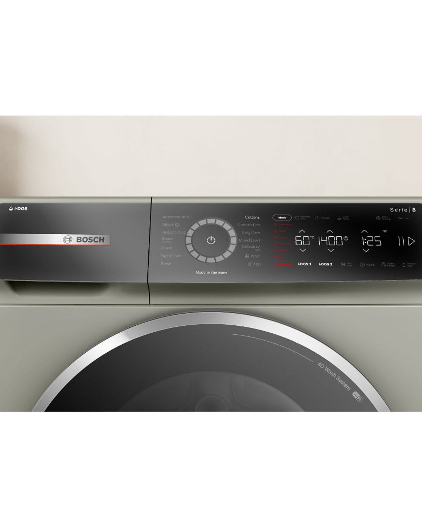 Bosch Series 8 Freestanding Front Load Washing Machine 9kg