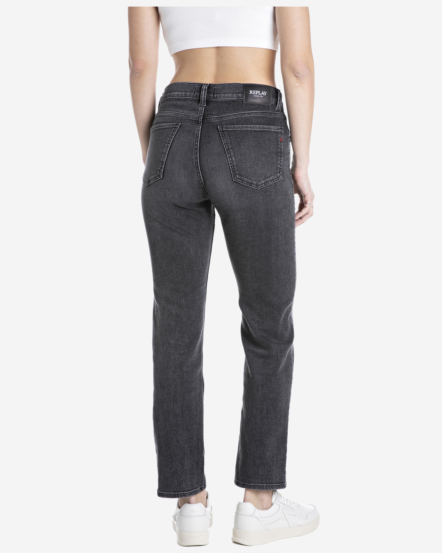 Replay MAIJKE STRAIGHT-FIT JEANS