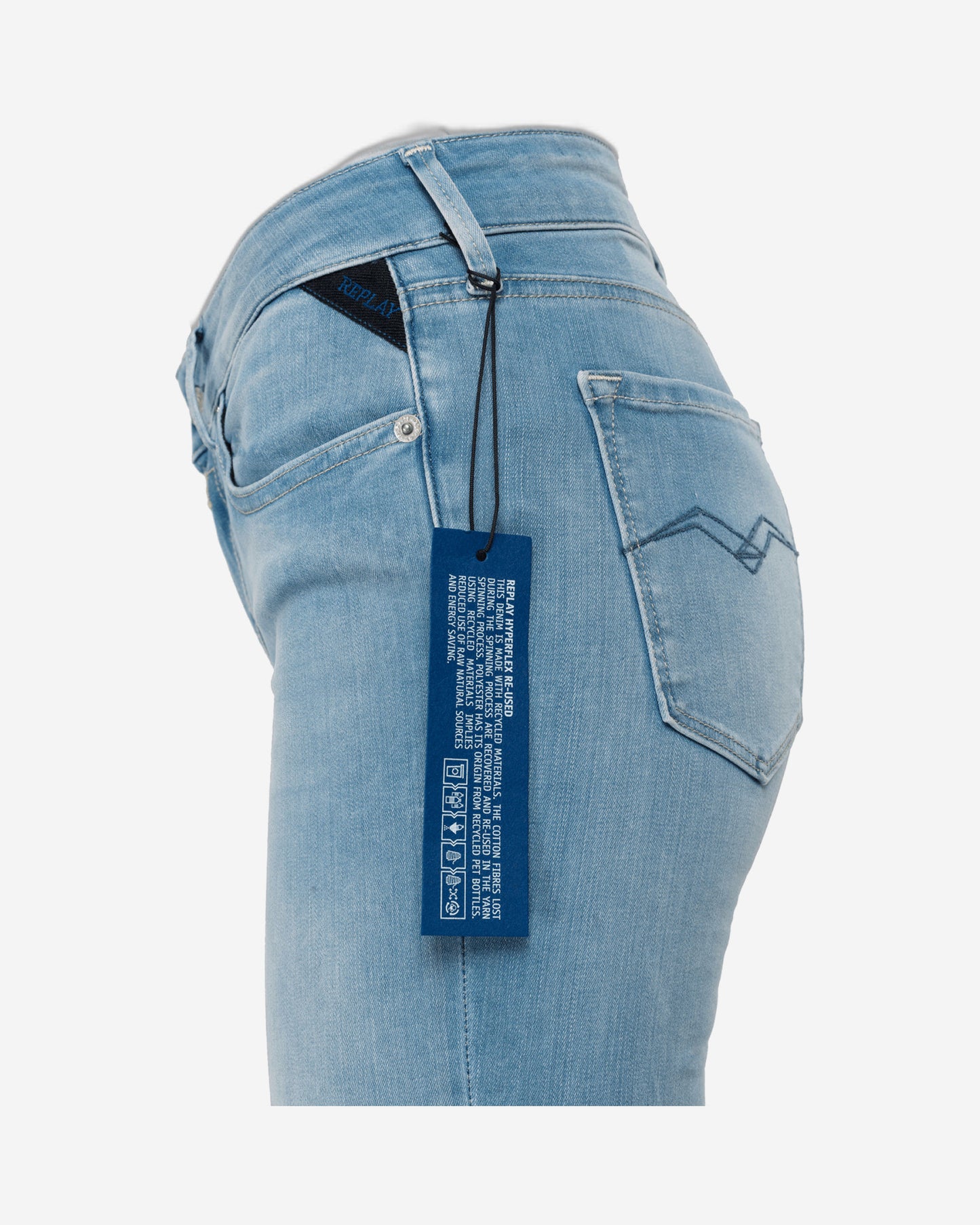 Skinny Fit New Luz Hyperflex Re-Used X.L.I.T.E. Jeans