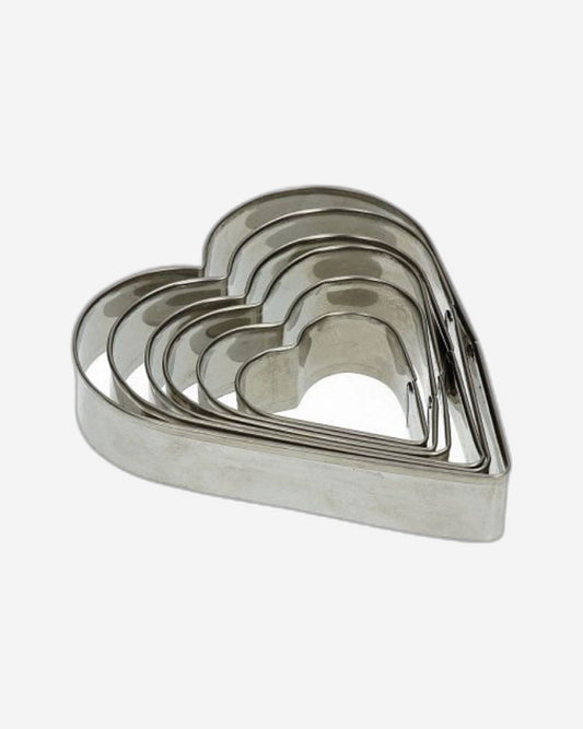 Tognana Set 6 Cookie Cutters -Heart