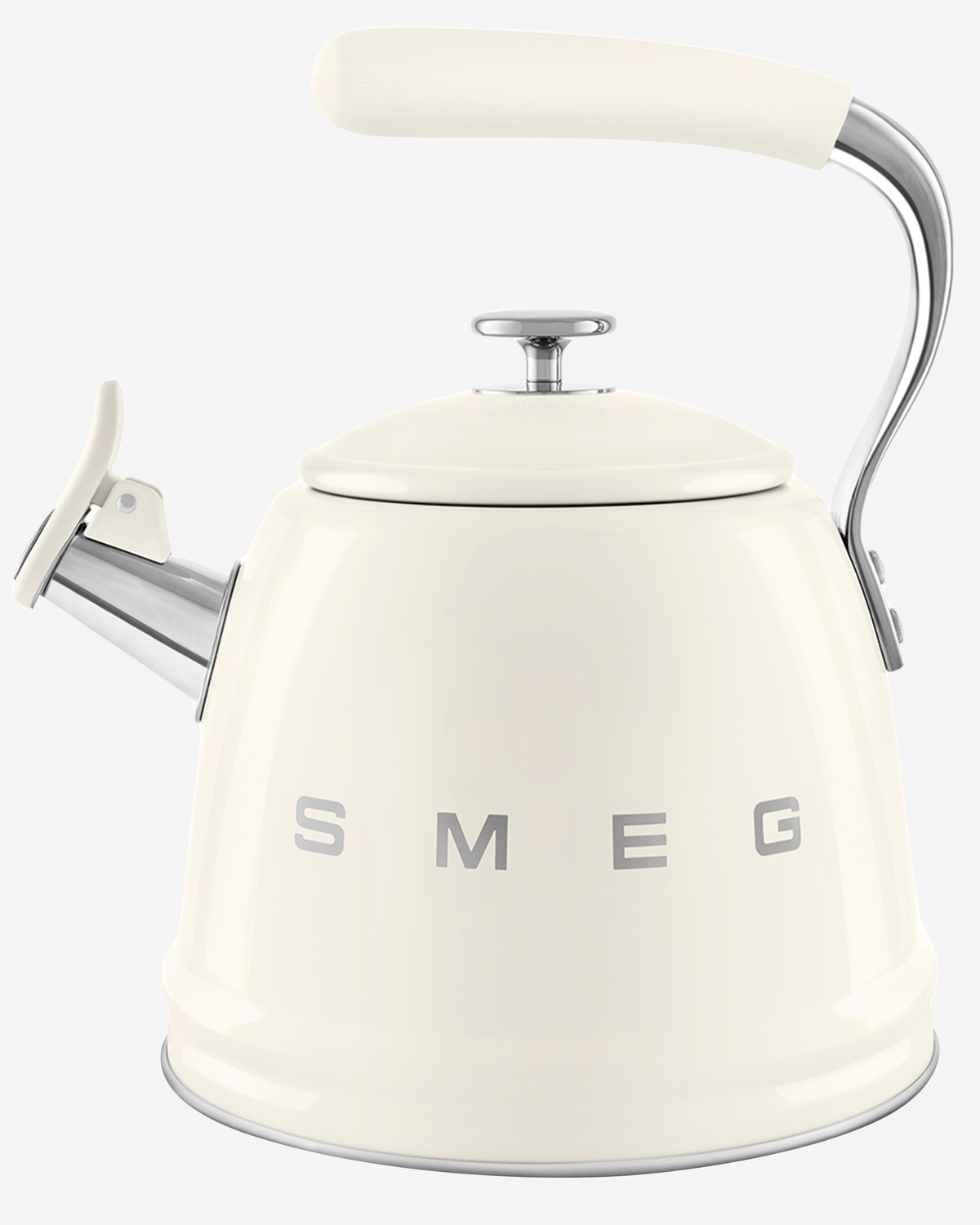 SMEG Whistling Kettle Cream - WKF01CR