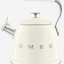 SMEG Whistling Kettle Cream - WKF01CR
