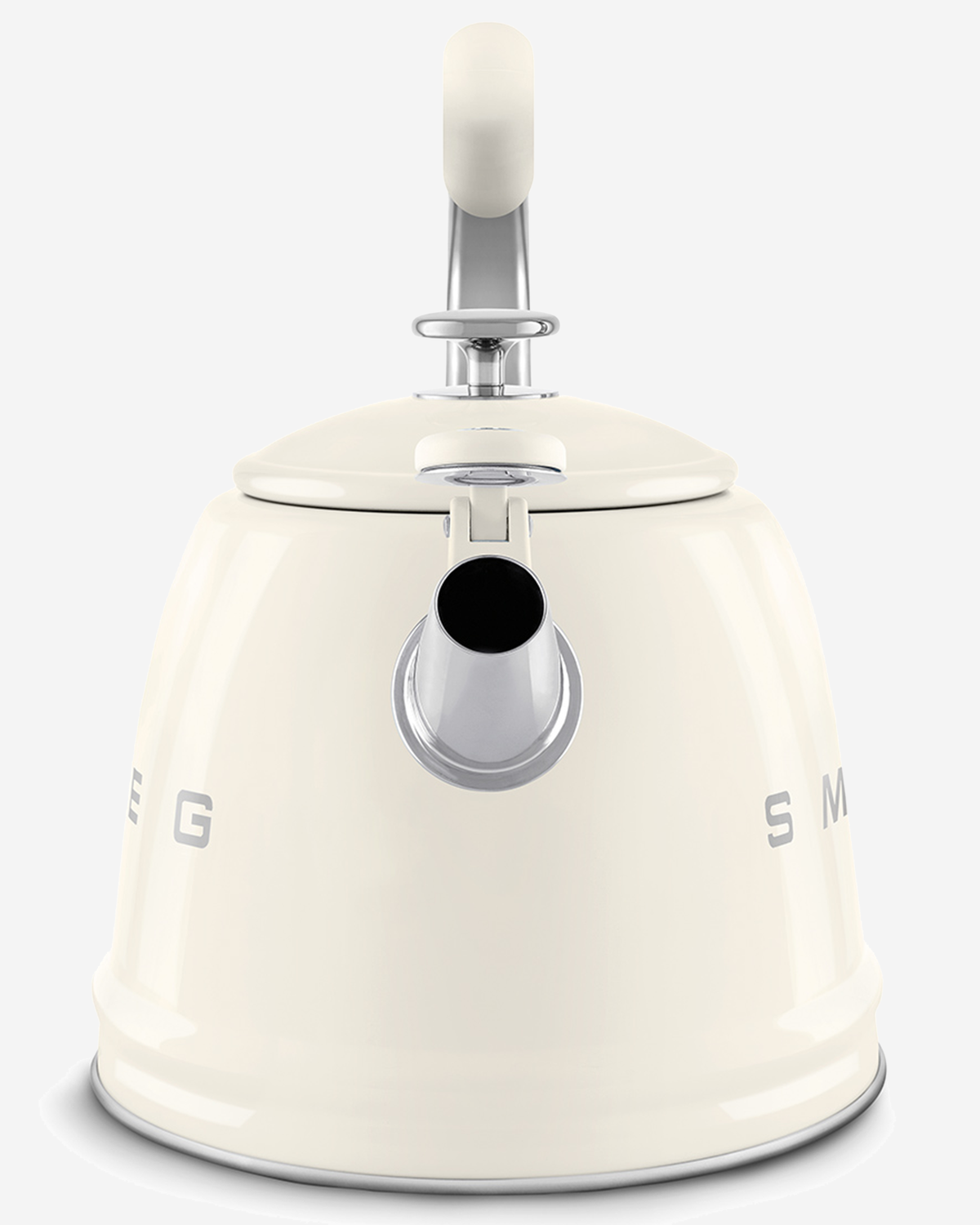 SMEG Whistling Kettle Cream - WKF01CR