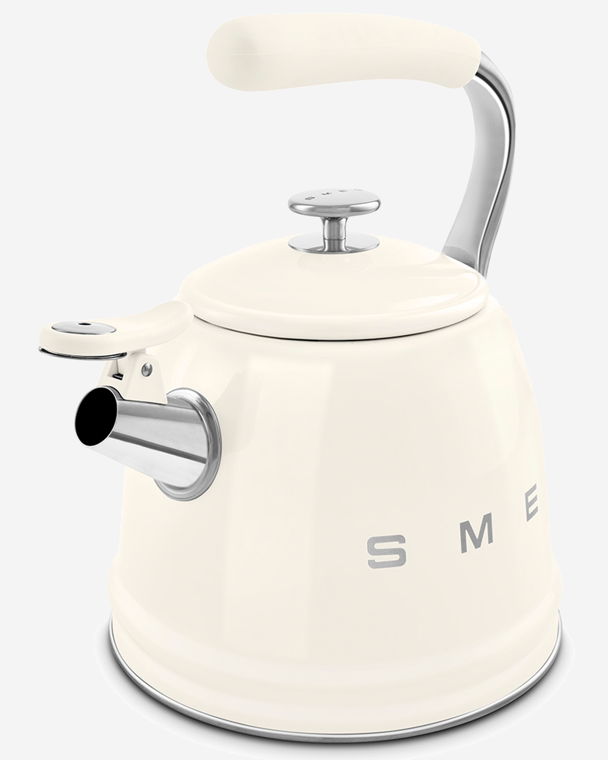 SMEG Whistling Kettle Cream - WKF01CR