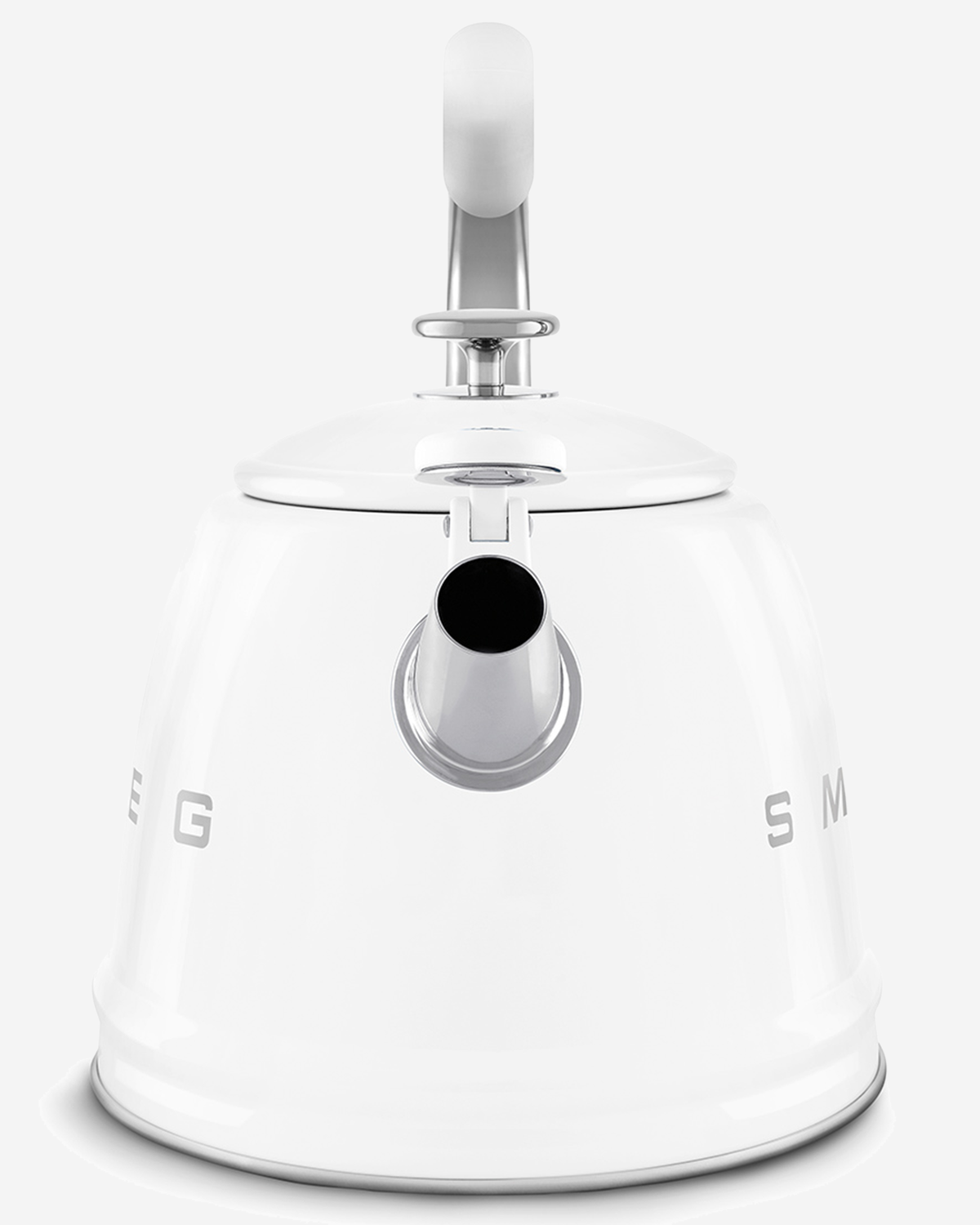 SMEG Whistling Kettle White - WKF01WH