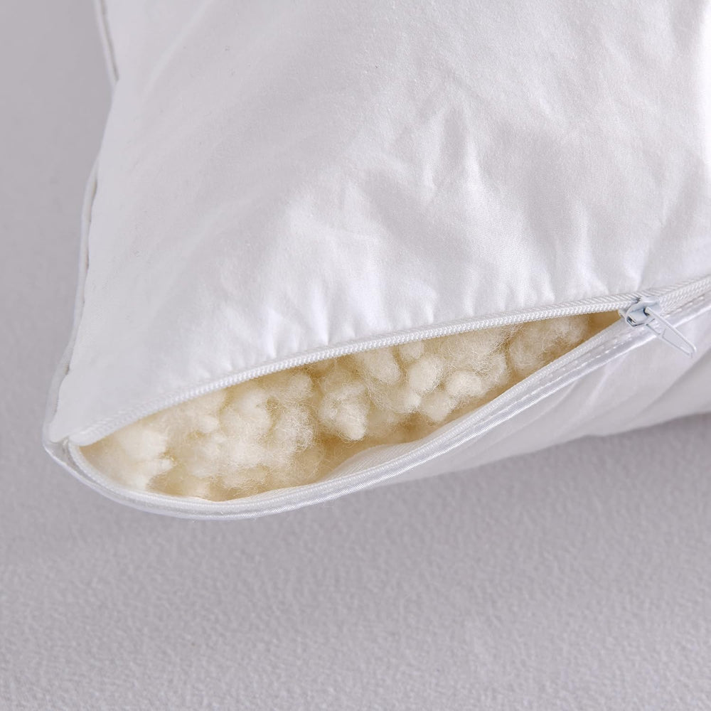 Kouchini Australian Organic Wool Pillow Made In Canada (Queen Size) 50X75 Cm