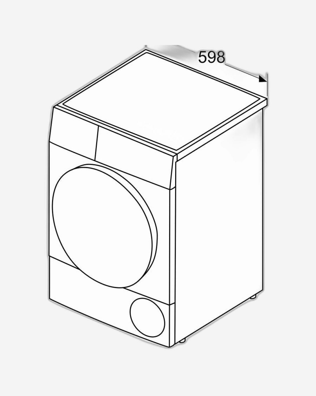 Bosch Series 4 Heat Pump Tumble Dryer 9kg