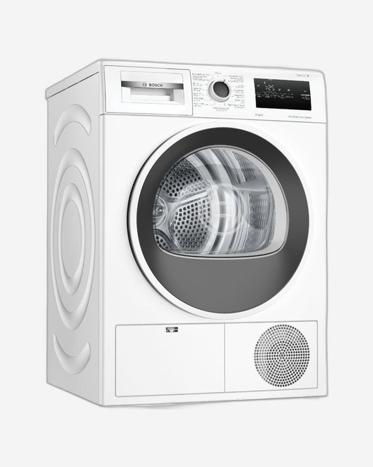 Bosch Series 4 Condenser Tumble Dryer 8 kg, AutoDry Technology  - WTN86201GC White